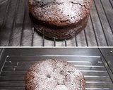 A picture of step 15 of Cream-free Moist & Rich Gateau au Chocolat.