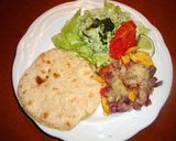 A picture of step 5 of Mexican-Style Tortillas and Bean Dip.