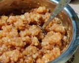 A picture of step 4 of Sabudana Tomato Potato Chakri.