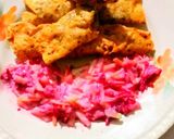 A picture of step 12 of Potato veggies stuff papad roll with salad.
