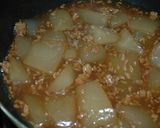 A picture of step 5 of Winter Melon and Ground Meat Simmer.