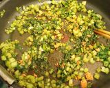 A picture of step 4 of Turnip Leaf Furikake.