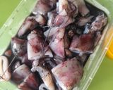 Foto langkah ke 4 dari resep Nasi Liwetan Sunda - Cumi Hitam.