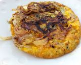 A picture of step 5 of Onion Omelette.