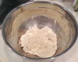 A picture of step 3 of Walnut and Caramel Pain Rustique With Natural Bread Starter.