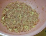 A picture of step 4 of Bamboo Shoots and Plump Shrimp Shumai.