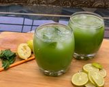 A picture of step 4 of Cucumber Ginger Mint Augua-fresca.