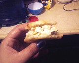 A picture of step 9 of Chicken Bacon Arepas.