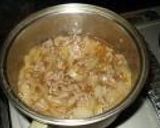 A picture of step 4 of Yoshinoya-Style Beef Bowl.