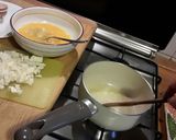 A picture of step 2 of AMIEs Eggs.
