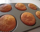 A picture of step 5 of Just Mix! Okara Cupcakes.