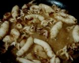 A picture of step 2 of Deep fried marinated calamari & tentacles.