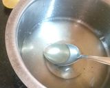 A picture of step 3 of Khoya malai khaja.