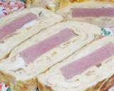 A picture of step 5 of Dashimaki Rolled Omelet with Spam.