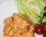 A picture of step 7 of Garlic Mayo Flavored Karaage Fried Chicken.