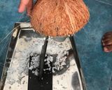 A picture of step 2 of Appam with coconut milk.