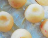 A picture of step 4 of Imitation Crab and Potato Balls.
