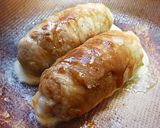 A picture of step 4 of Japanese-style Meat Rolls with Fish Sausage - For Bentos.