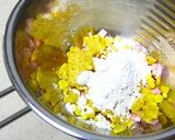 A picture of step 2 of Corn and Mayonnaise Muffins.