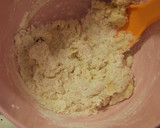A picture of step 4 of Banana Scone Using Pancake Mix.