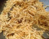 A picture of step 7 of Veg noodles.