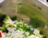 ब्रोकोली पालक सूप(broccoli spinach soup recipe in Hindi) रेसिपी चरण 2 फोटो