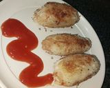 A picture of step 14 of Mini bread chicken rolls.