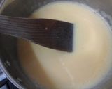 A picture of step 10 of Rhubarb Crumble with Custard 😙.