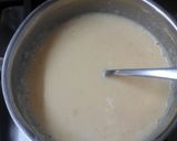 A picture of step 6 of My Peachy Custard and Whipped Cream 😀.