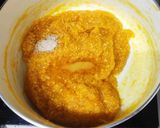 A picture of step 5 of Mango burfi.