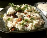A picture of step 5 of Curd Idiyappam.