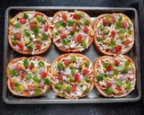 A picture of step 2 of Bread pizza.