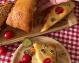 عکس مرحله 1 از دستور ساندویچ با خمیر جادویی (پنبه ای)