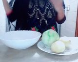 A picture of step 1 of Lokki fritters 😋.