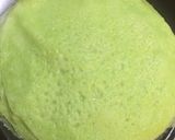 Foto langkah ke 3 dari resep Dadar Gulung isi Unti Kelapa.