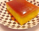 A picture of step 13 of For Halloween Rich and Smooth Kabocha Squash Custard Pudding.