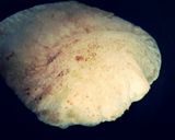 A picture of step 4 of Arabic bread.