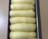 Foto langkah ke 7 dari resep Roti Sobek Pandan, metode autolyse.