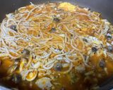 南瓜炒菇茄醬意粉=夜市排餐鐵板麵？的食譜步驟3照片