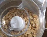 A picture of step 3 of Oil-free Homemade Peanut Butter Made without Water.