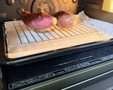 Foto langkah ke 4 dari resep Korean Baked Sweet Potato / Ubi Panggang Ala Korea (Ice Bath Method - Simple keluar Madu).