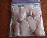 A picture of step 1 of Soft & Crispy Chicken Katsu.