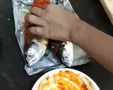 Gambar langkah 3 resipi Easy ikan cencaru sumbat belakang air fryer.