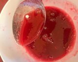 A picture of step 4 of Easy Raspberry sauce.