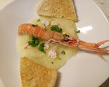 A picture of step 6 of Vellutata Di Scampi E Patate Langostine And Potato Soup.