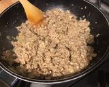 Une image de l'étape 11 de Chapon haché aux poivrons rouges et pesto.