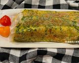 A picture of step 10 of Chive and Rice Paper Egg Pancakes.
