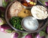 ભરેલા રીંગણ નું લસણિયું શાક (Bharela Ringan Lasaniya Shak Recipe In Gujarati) રેસીપી સ્ટેપ1ફોટો