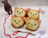 簡單做「小熊豆皮飯糰」可愛又可口。的食譜步驟6照片