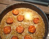 Lencsefőzelék recept fázis 3 fotója